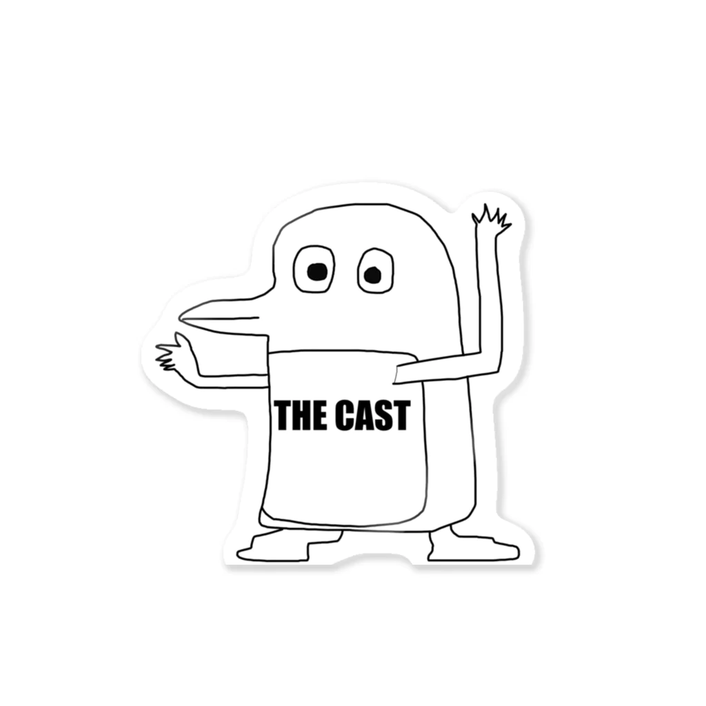 THE_CASTのTHE ペンギン ステッカー