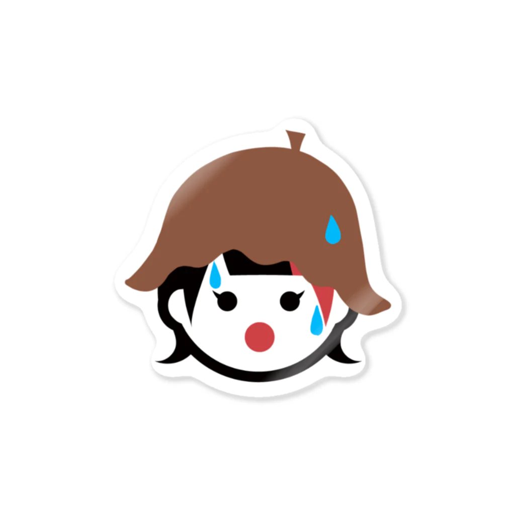 えっちゃんねる/悦子のグッズのえっちゃんサウナグッズ Sticker