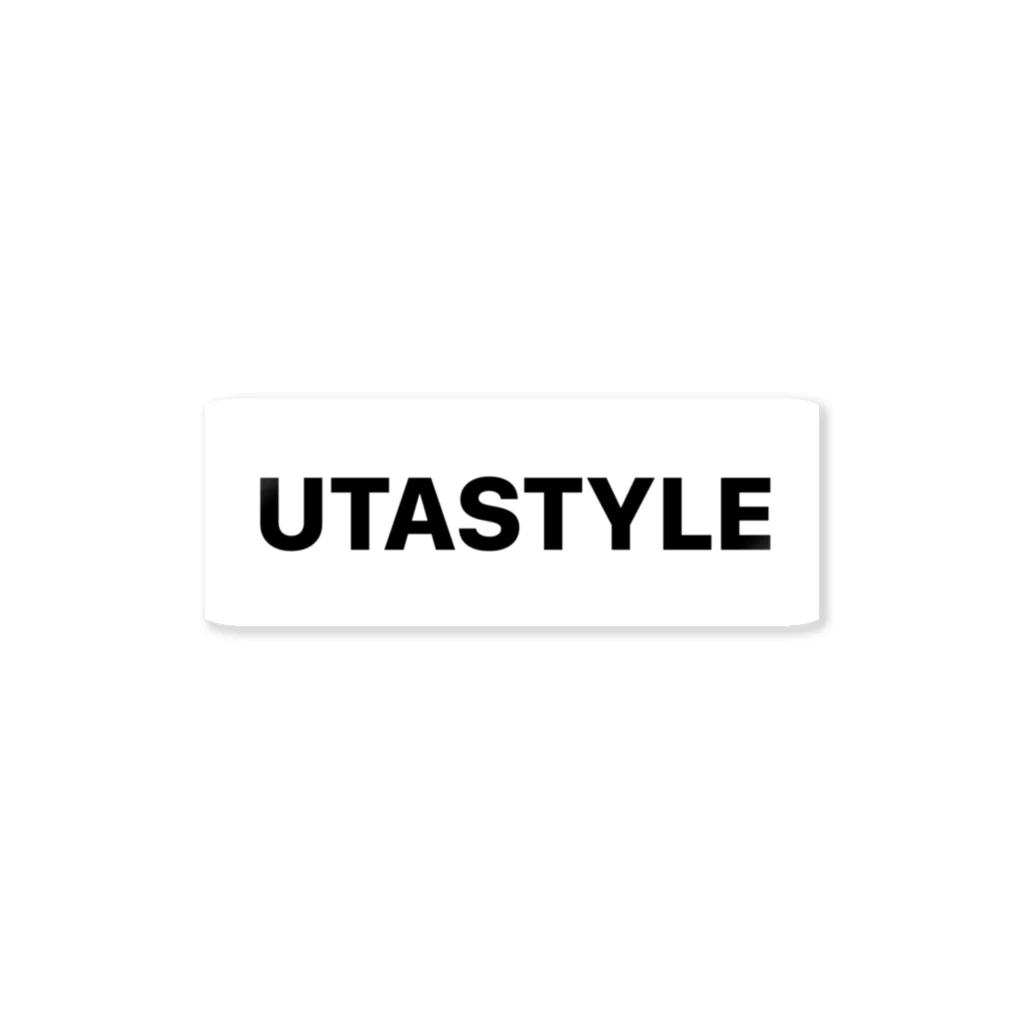 UTASTYLEのロゴ Sticker