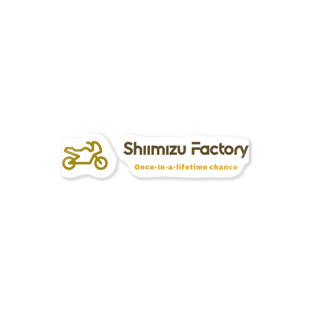 SHIMIZU FACTORYのSHIMiZU FACTORYグッズ ステッカー