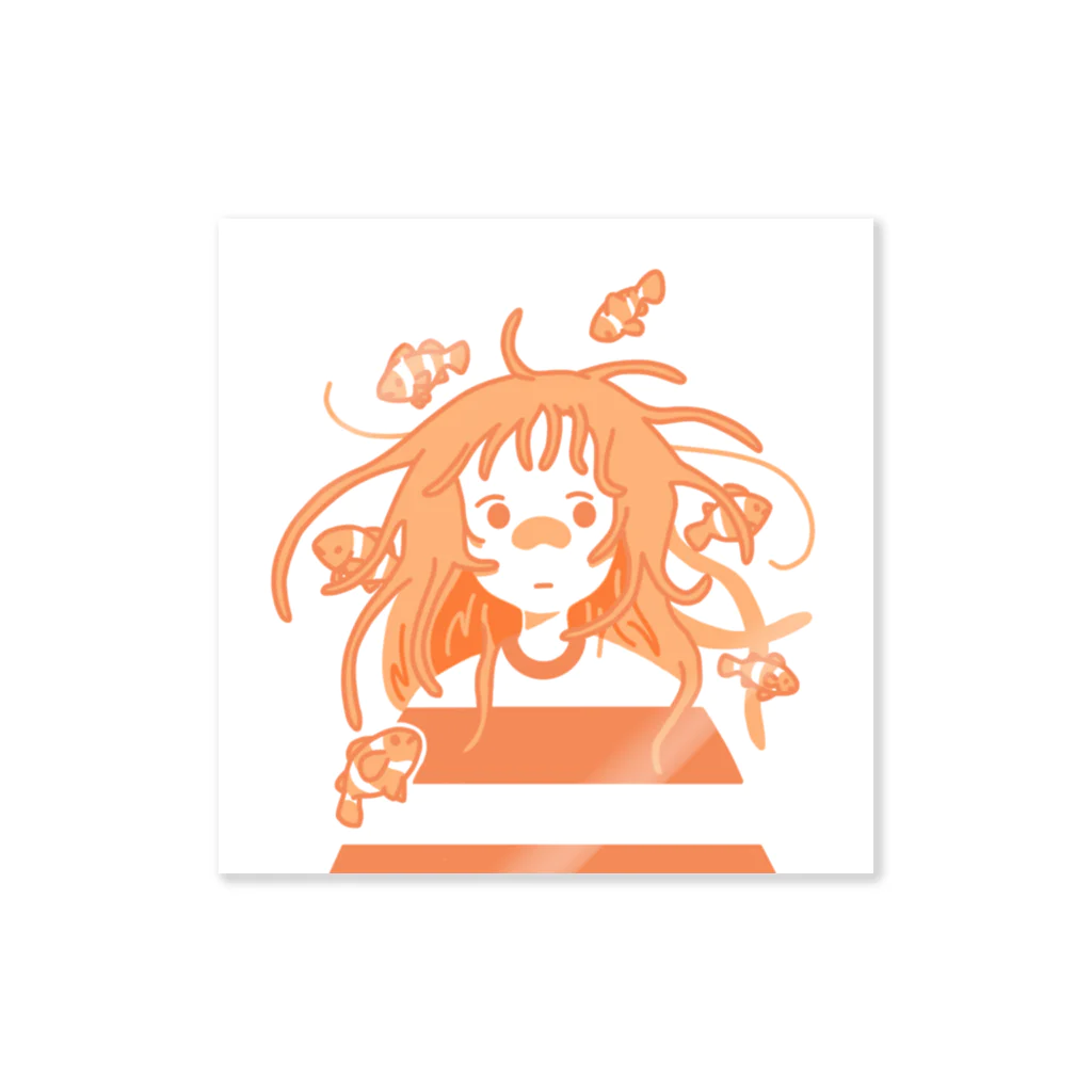 mantamanのカクレクマノミ Sticker