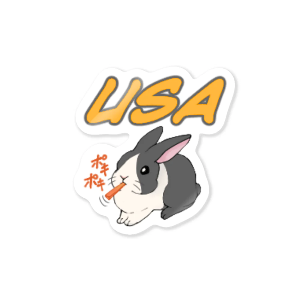 ぽねぽねショップのUSA ダッチver Sticker