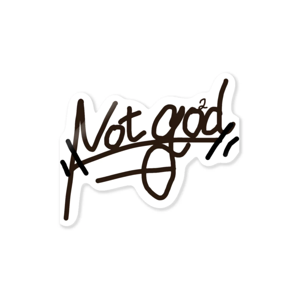 not goodのnot good Sticker