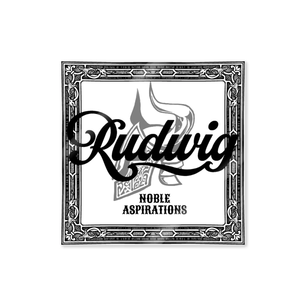 RudwigのRudwigロゴ Sticker