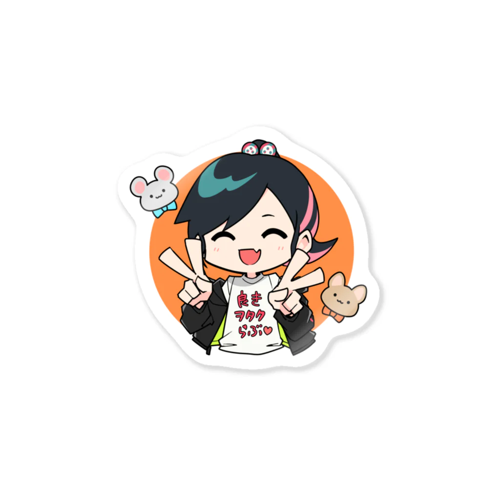 森永千才のデフォ絵アイテム Sticker