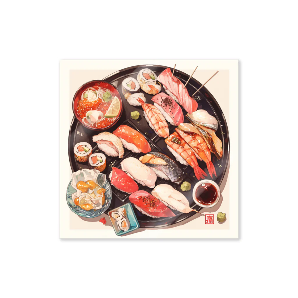 AQUAMETAVERSEの寿司 Marsa 106 Sticker