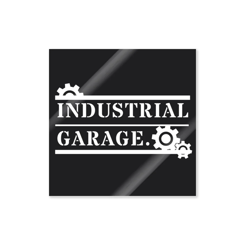 IndustrialGarageのインダストリアル・ガレージのグッズ ステッカー