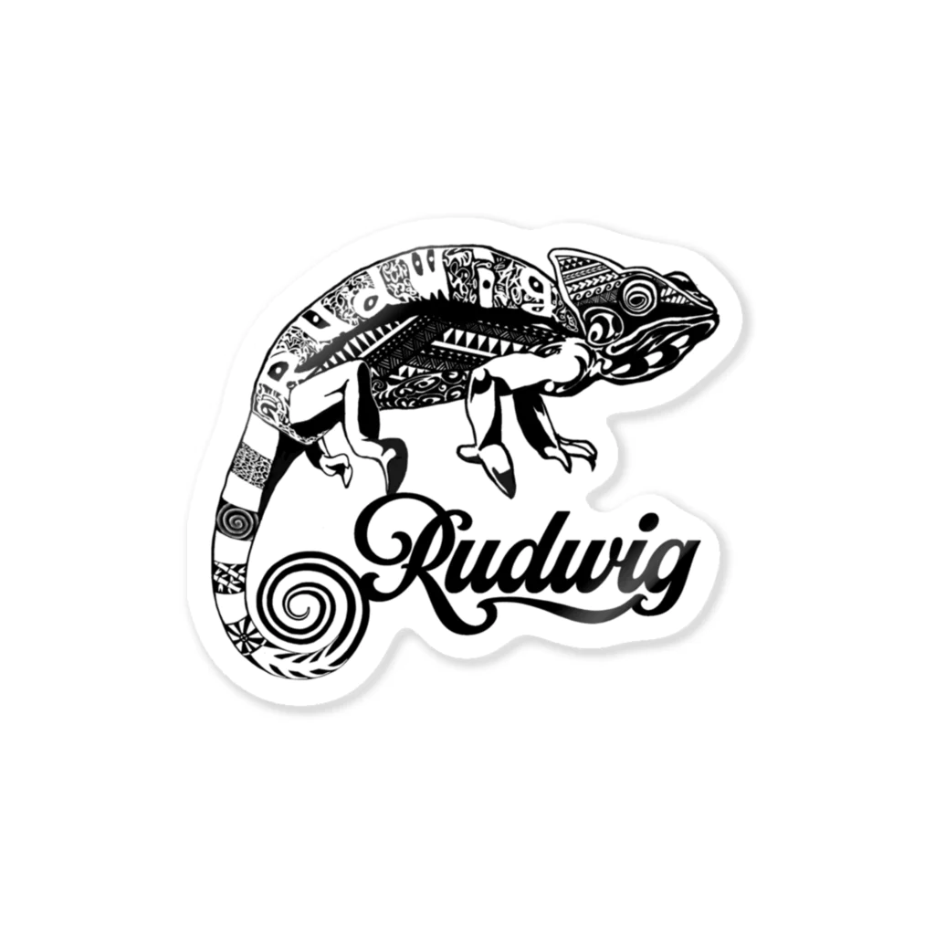 Rudwig【ルードヴィッヒ】のカメレオン Sticker