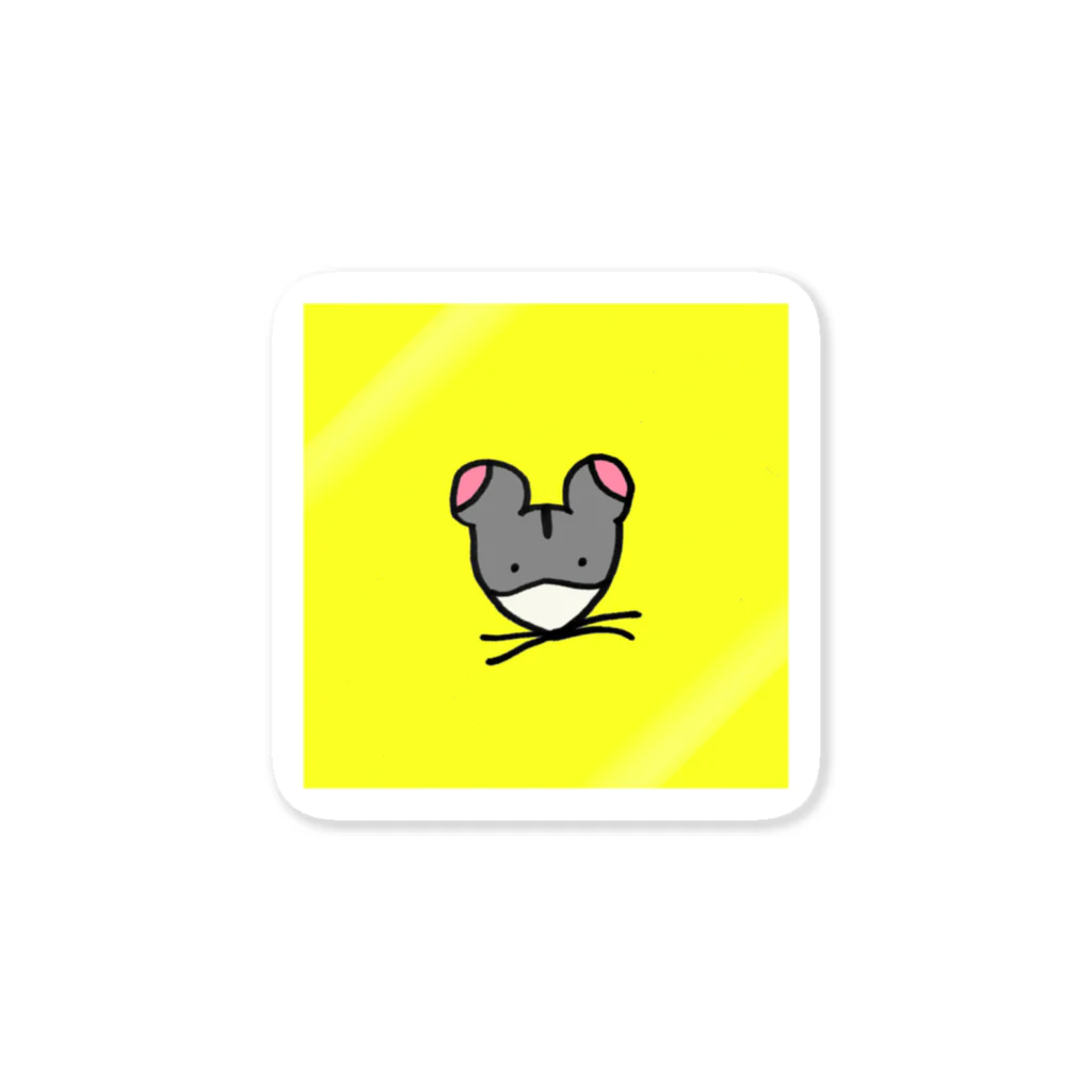 ギョージャガーリックのデザインのyellow Sticker