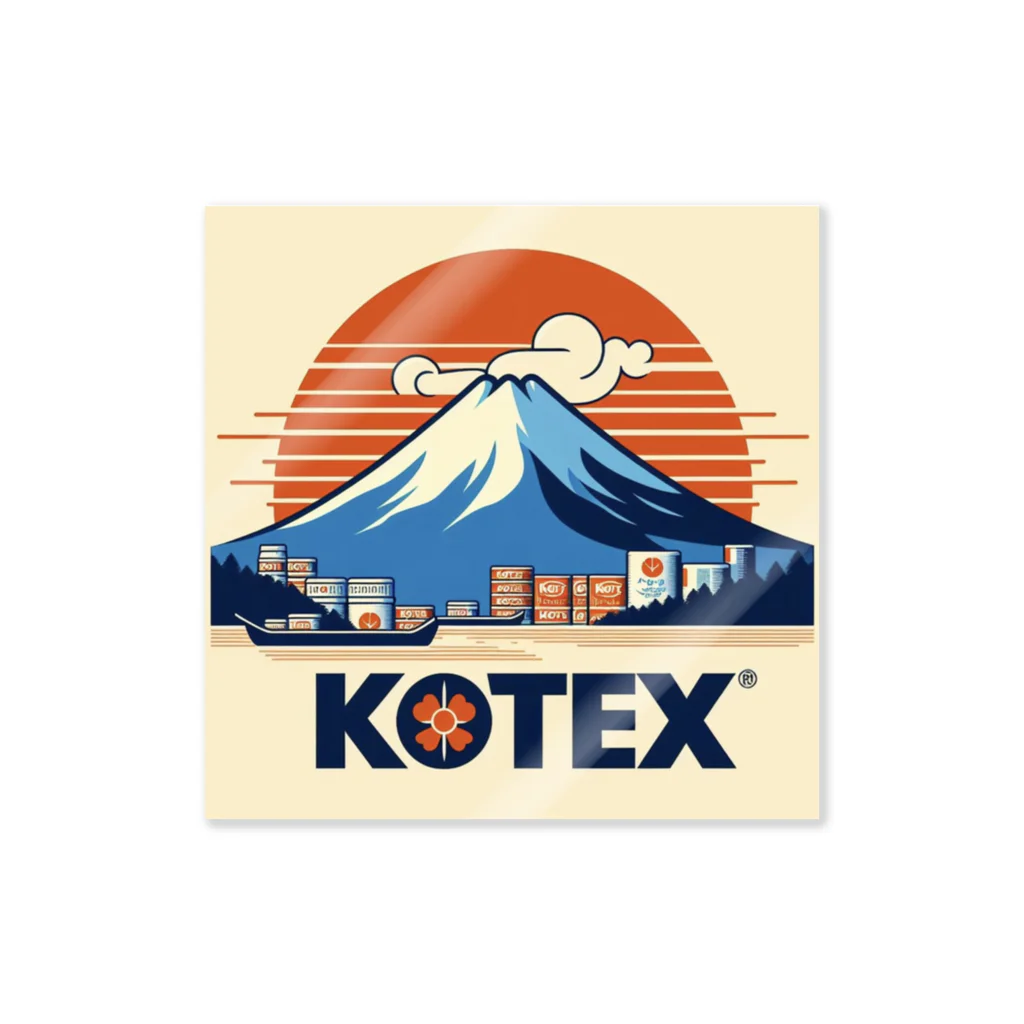 KOTEXのKOTEX ロゴ Sticker