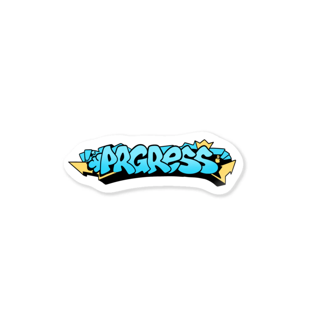 TSRのPRGRESS Sticker