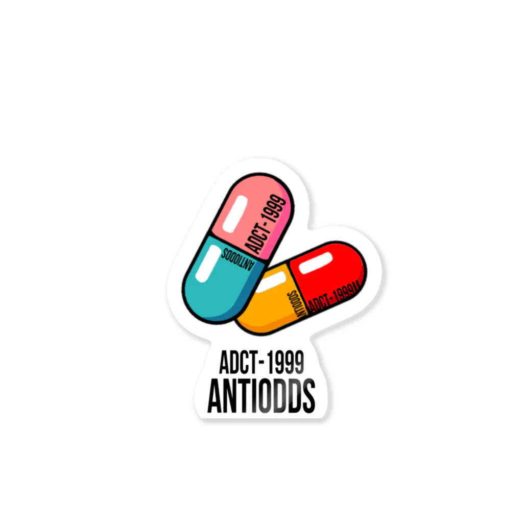 ANTIODDS OFFICIAL GOODSのADCT-1999③ Sticker