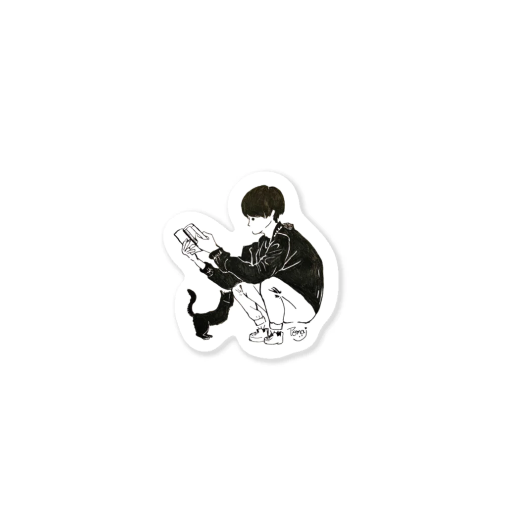 ✄﻿Toma- の暇つぶし Sticker