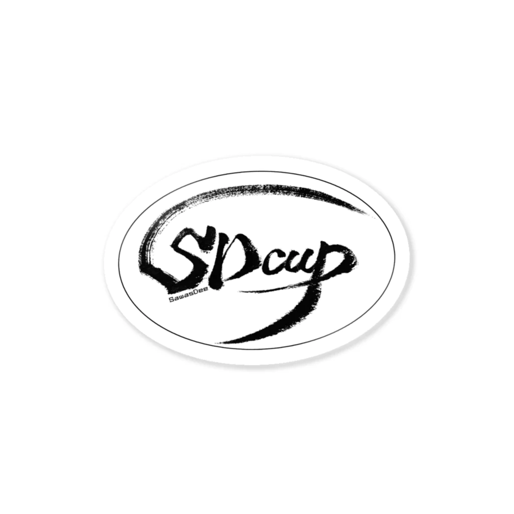 SDcup 公式グッズのSDcup 公式ロゴ ステッカー