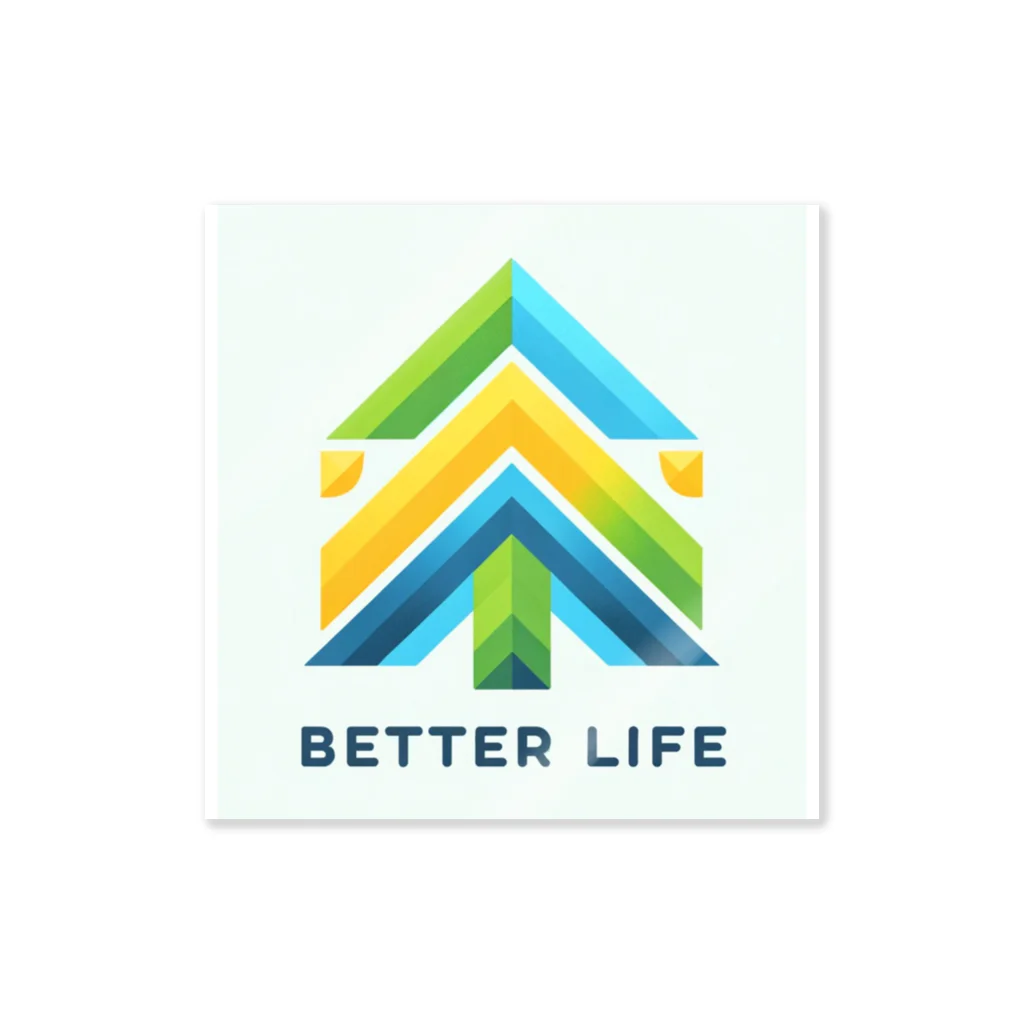 ねこにんじゃショップのBetter Life ステッカー