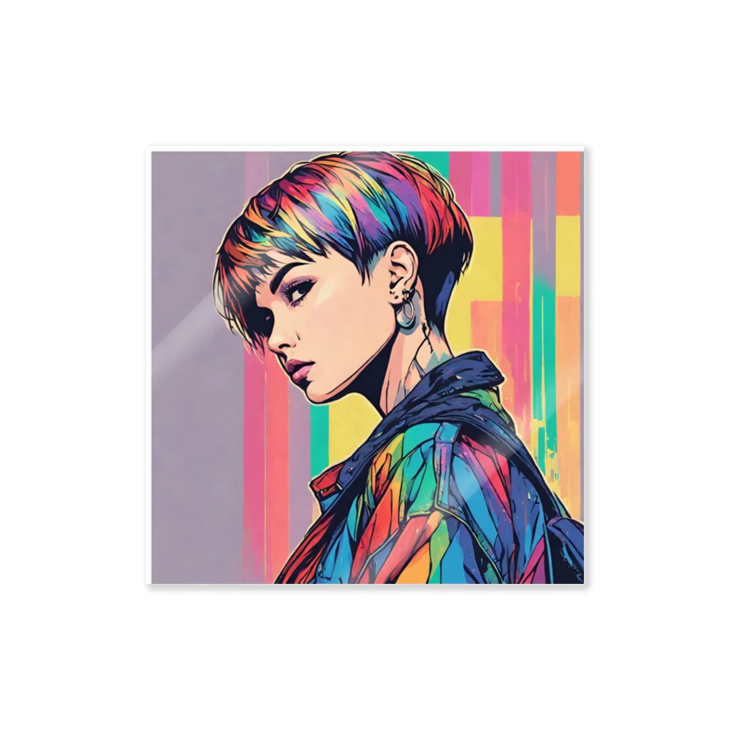 LGBTQ-のカラフル Sticker