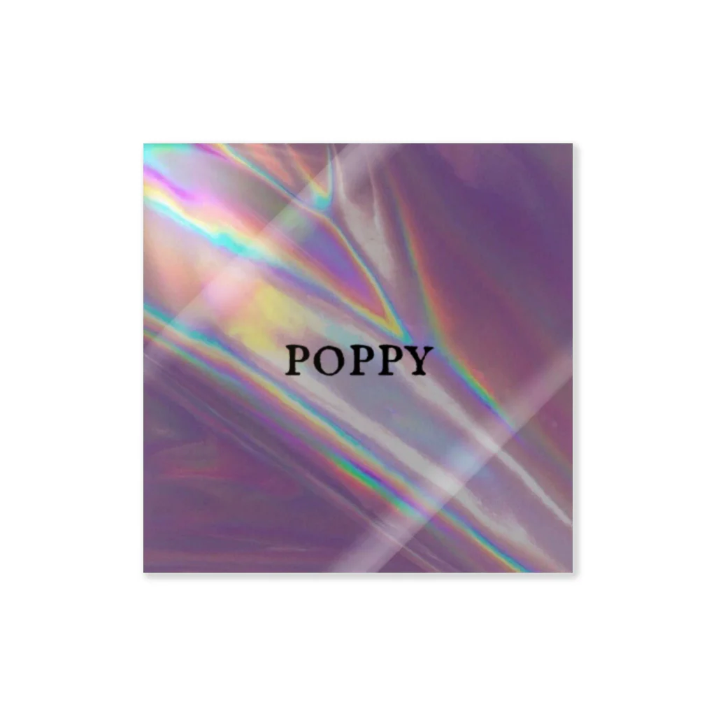 優のpoppy ステッカー