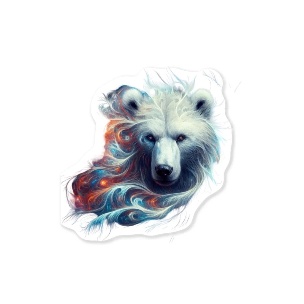 e-lily32のBeautiful Bear　聖戦士　A Sticker