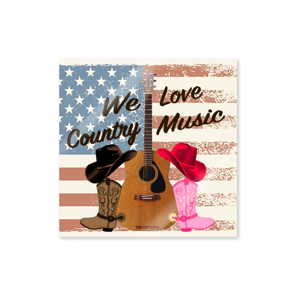 country music house !の2024 Country Music ステッカー