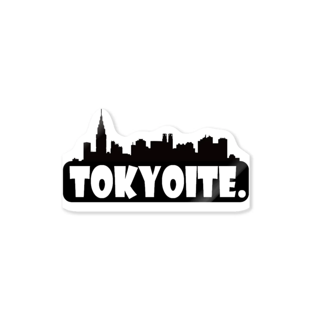 Mr_Etemaraの俺はTOKYOITE(江戸っ子)！ ステッカー