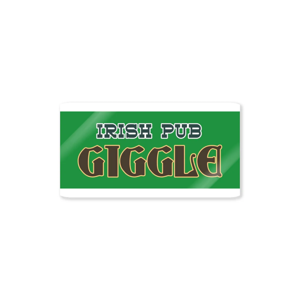 IRISH PUB GIGGLEのIRISH PUB GIGGLE 関連グッズ Sticker