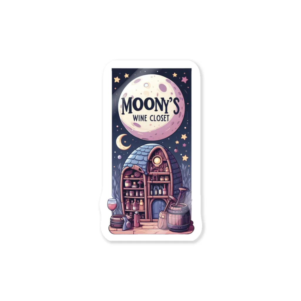 MOONY'S Wine ClosetのWine Treasure Trove Sticker