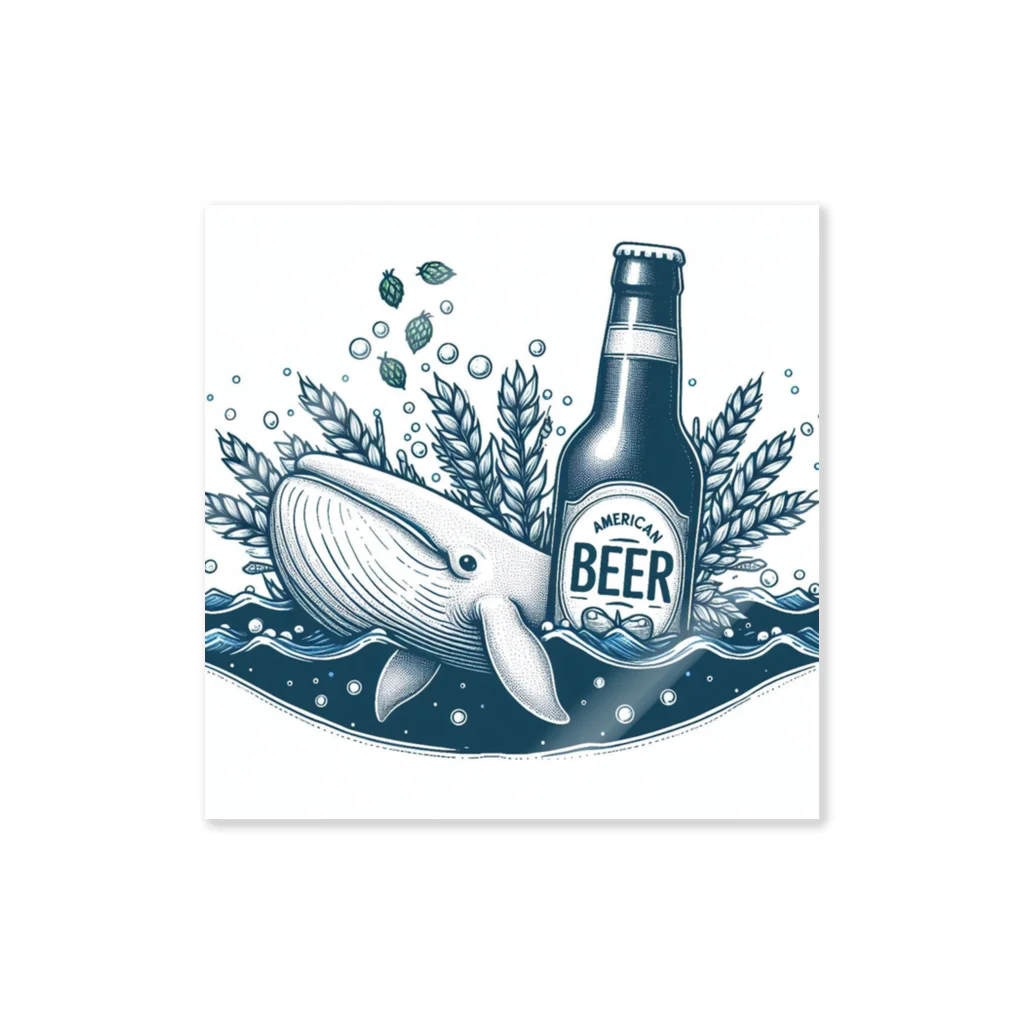 Cheeeeeeeersのwhale ale Sticker