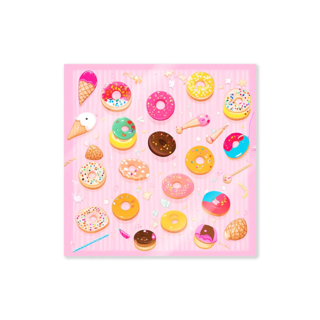 MEGROOVEのドーナツいっぱい🍩 Sticker