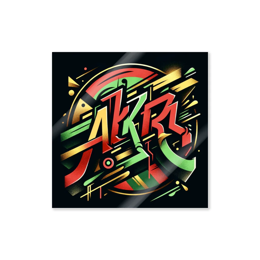 AKIRAのAKIRAロゴシリーズ ステッカー
