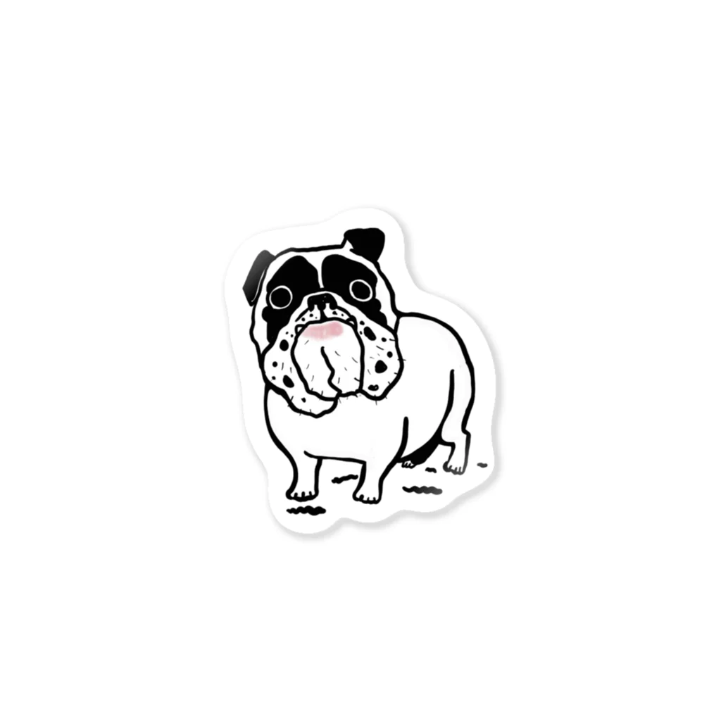 ブヒーズのSNUB NOSE DOGS※ブルドッグⅡ※ Sticker