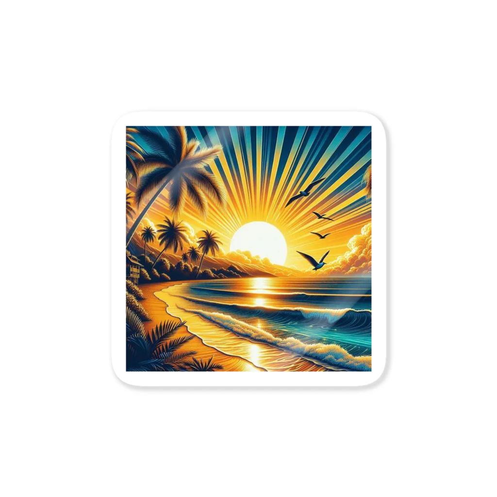 MHSSの海と太陽 Sticker