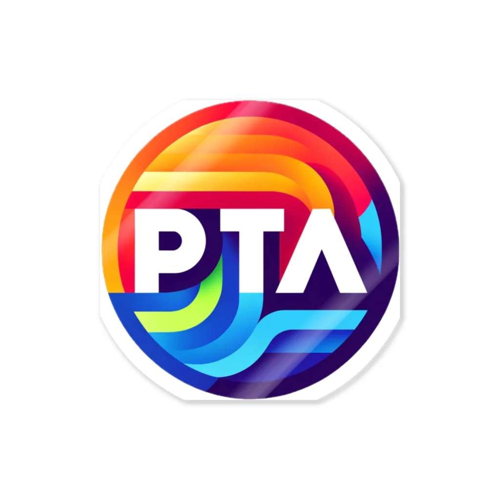 PTA役員のお店のPTA ステッカー