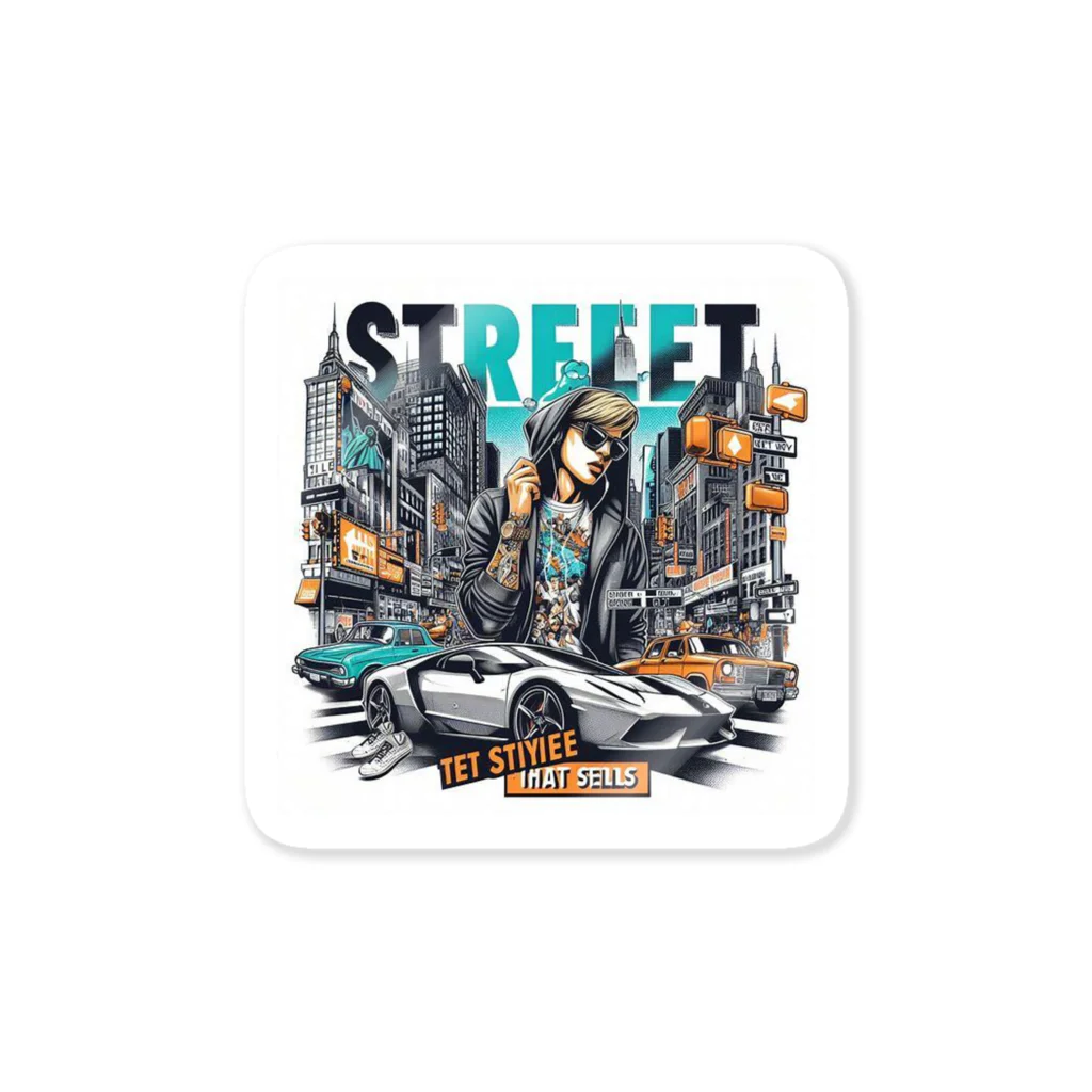 ビーストのSTREET Sticker