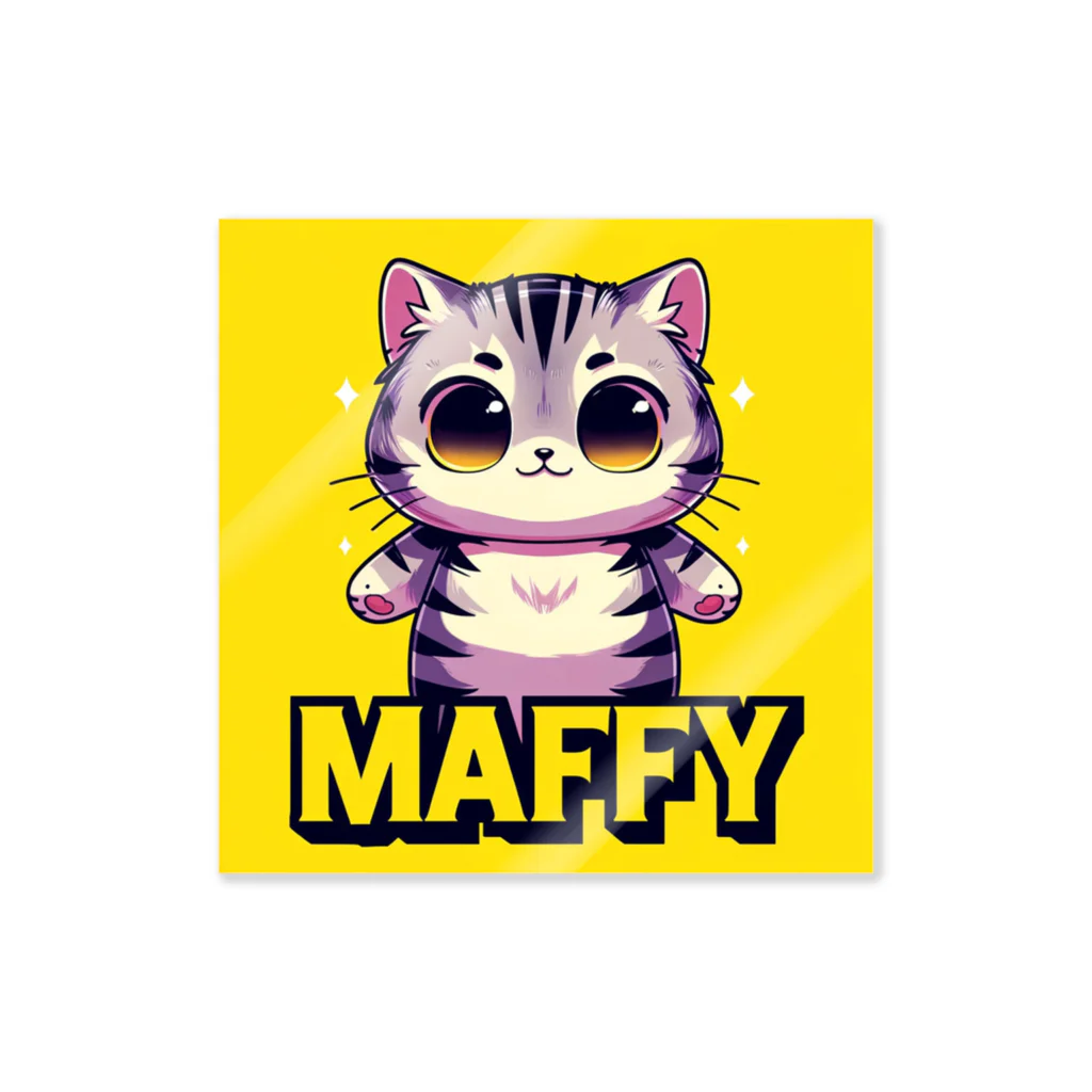 Maffy’s-shopのアメショのまふぃーくん Sticker