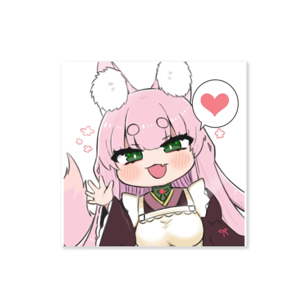 転燃🦊🎀のすあまステッカーNo01 Sticker