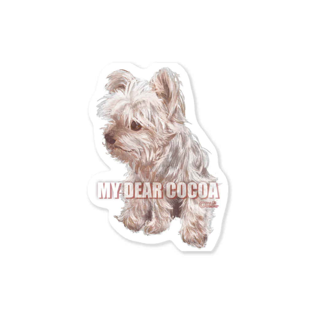 mei’s_atelier_shopのYorkie 雑貨 스티커