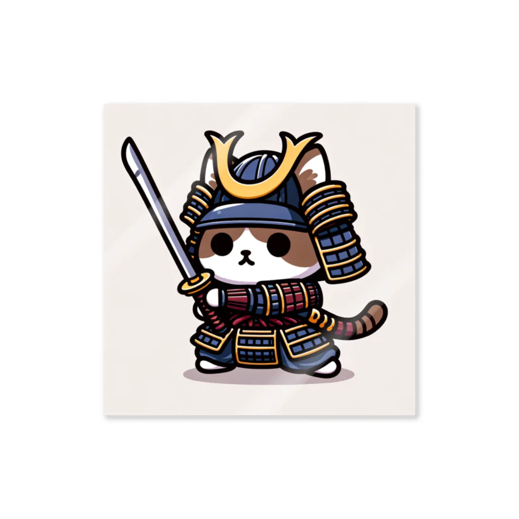 にゃんラボの武士にゃんこ Sticker