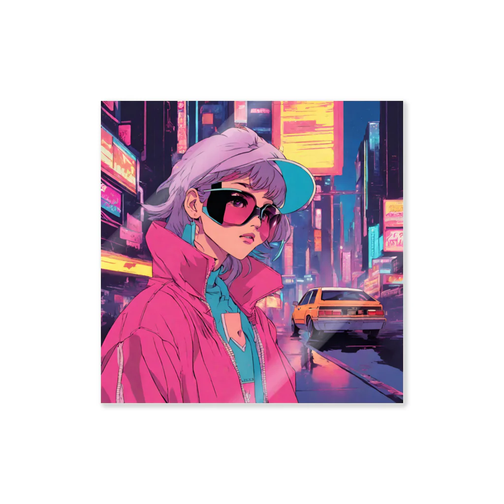 ふがじのお店のfutureFUNK2 ステッカー