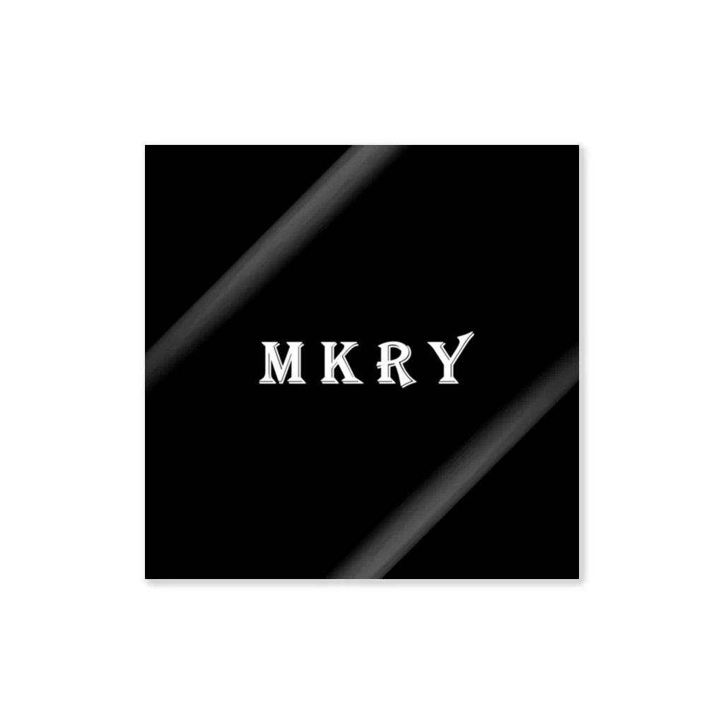 MKRY -ﾐｸﾘｨ -のシンプル ステッカー