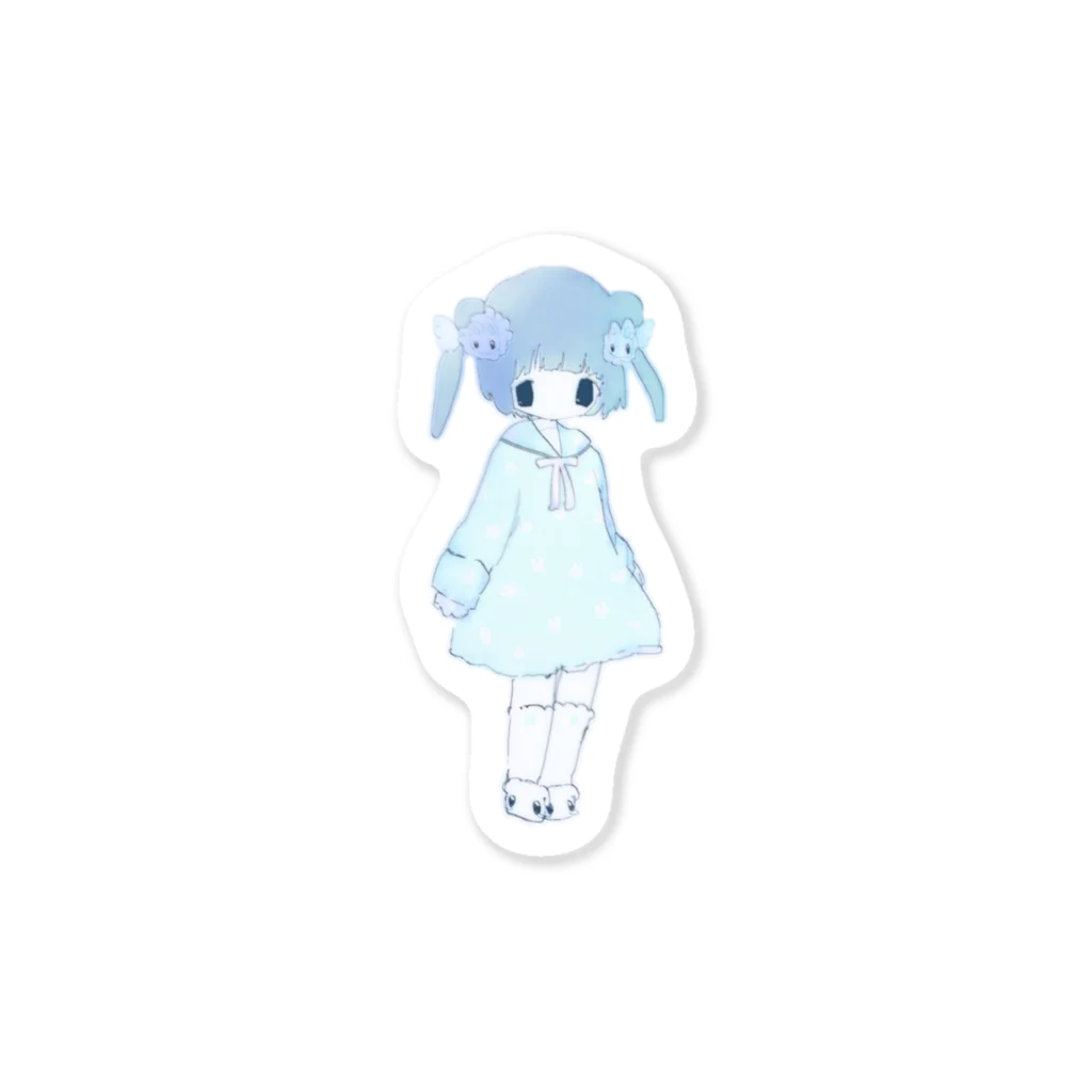 「ごめん々ね 」と言っのしらない子 Sticker