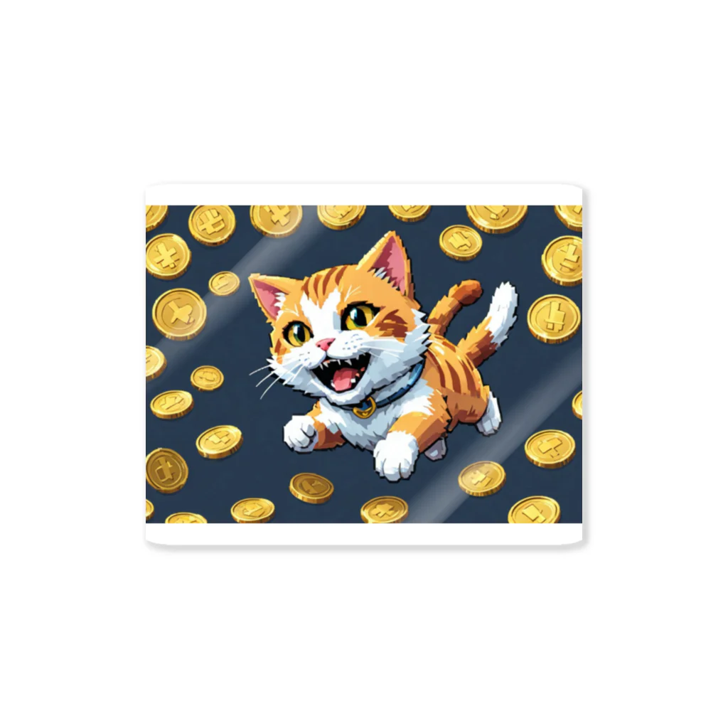 サバイブsavaの猫に小判 Sticker