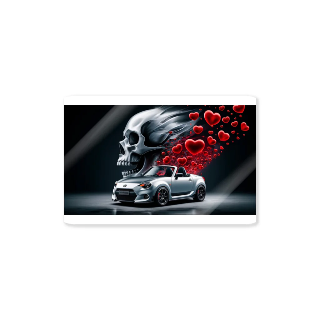 Copen_Skull_Heart_etc ShopのCool Copen！ ステッカー