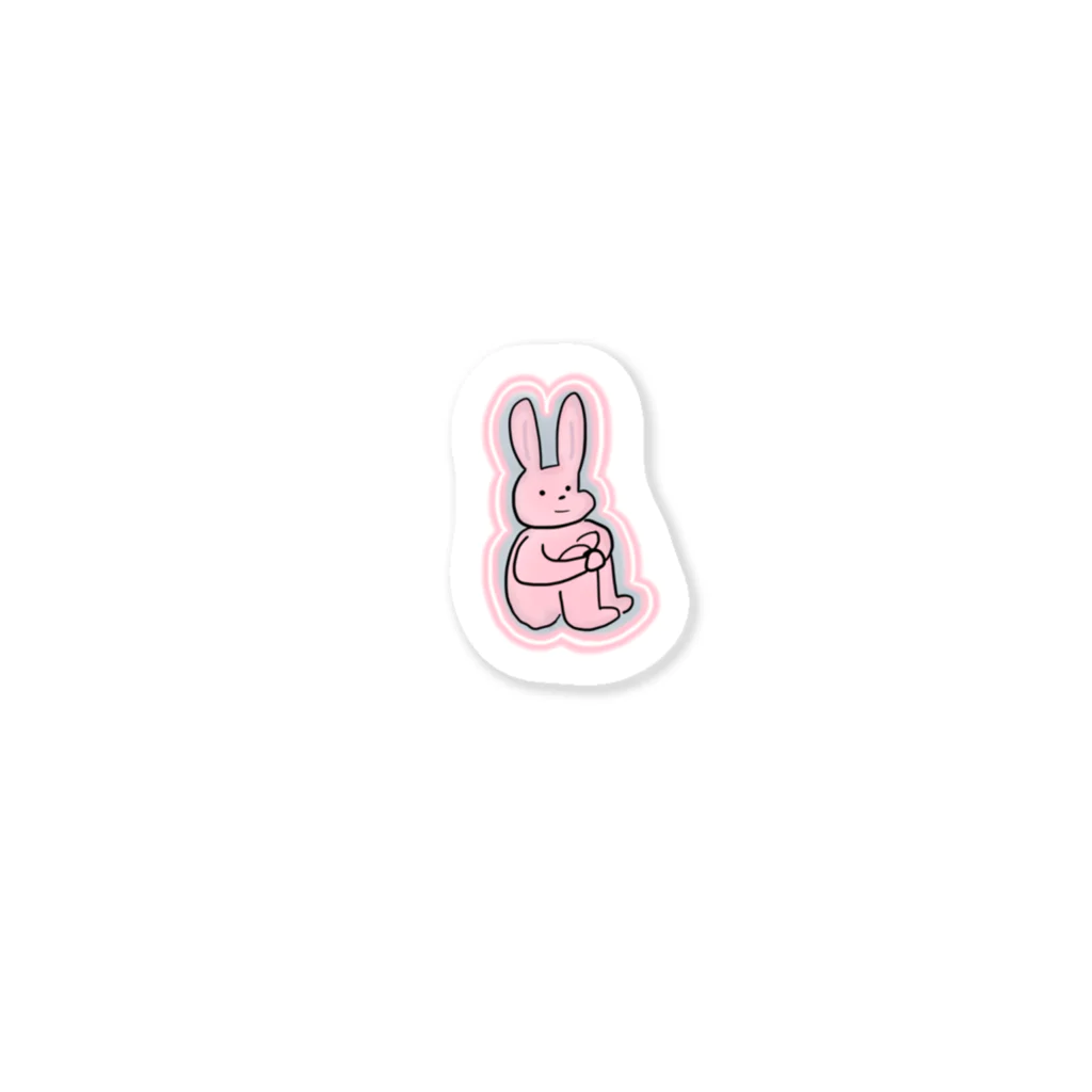 ruukasuの今日もウツウサギ Sticker