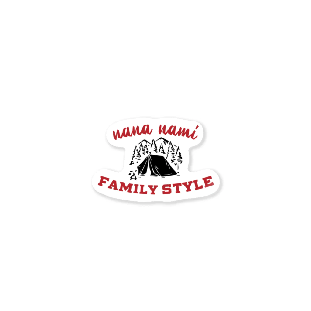 nana nami Family Styleのfamily style ステッカー