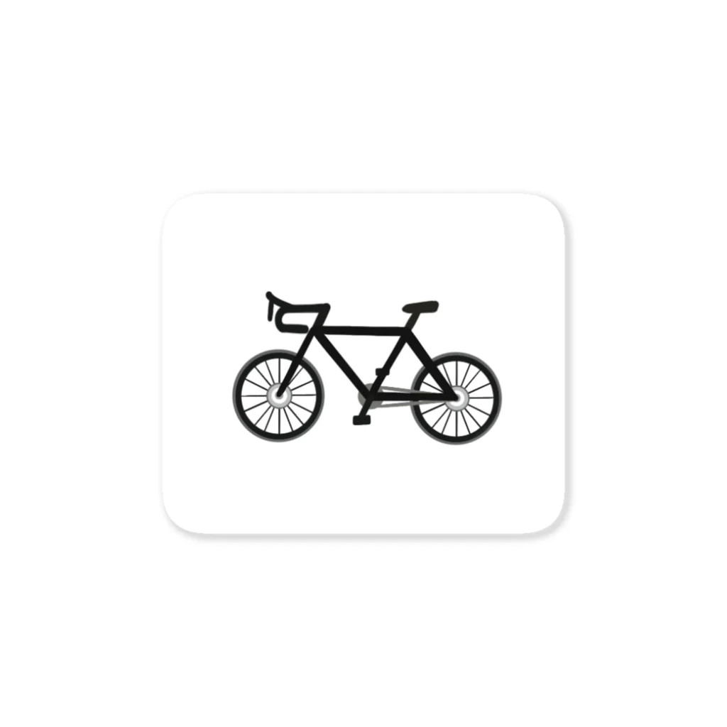 イラストいっそーのシンプル自転車ライフ Sticker