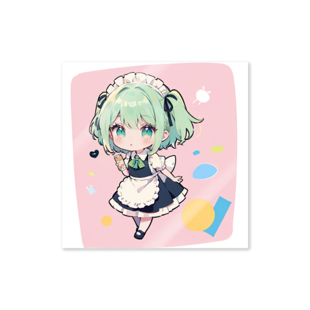 アイテムコレクションのメイド娘コレクション Sticker