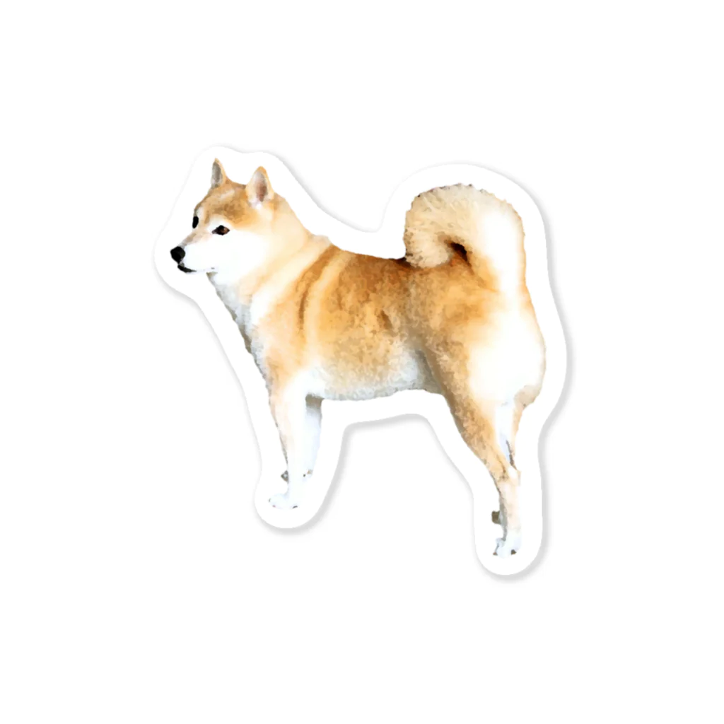 inubotの振り向き inu Lv.10 Sticker