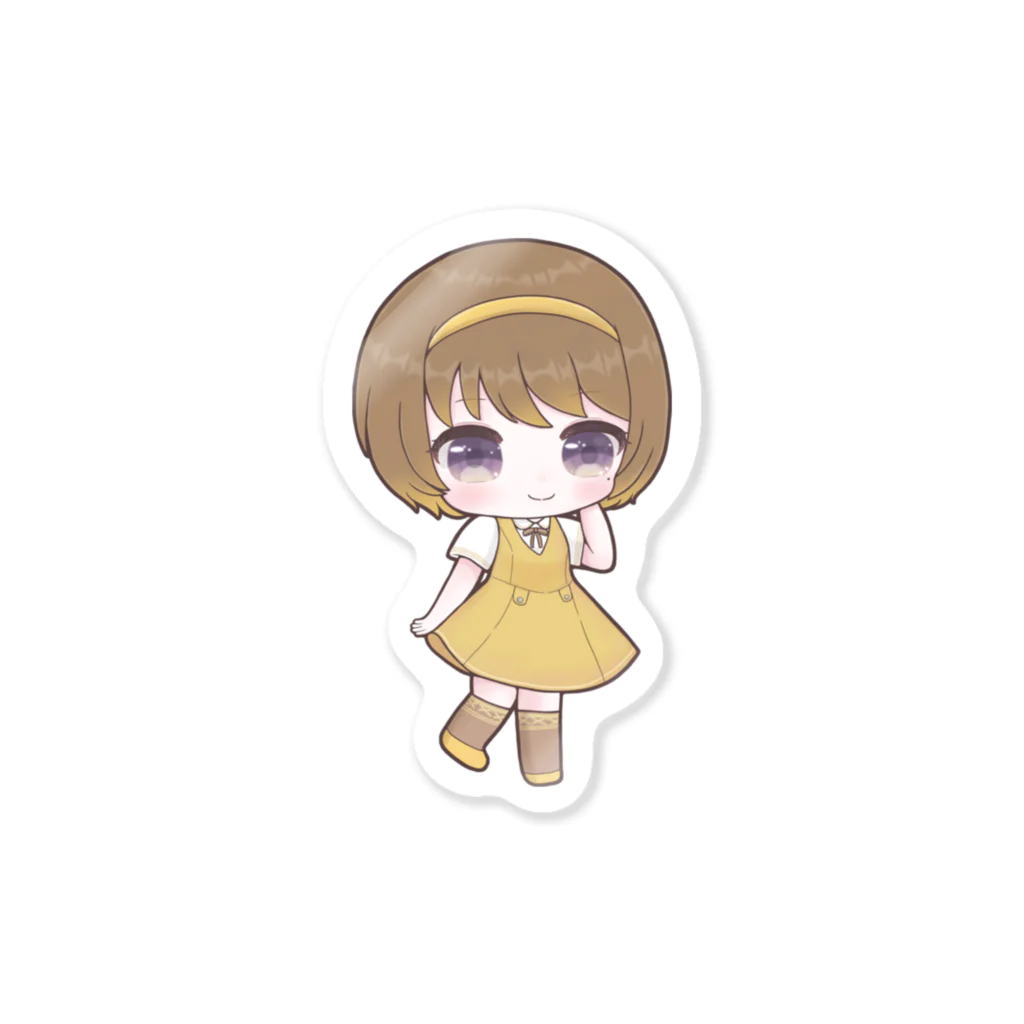 シンギュラリティで待ってます。の星野スミレ💛JSちびちびB Sticker