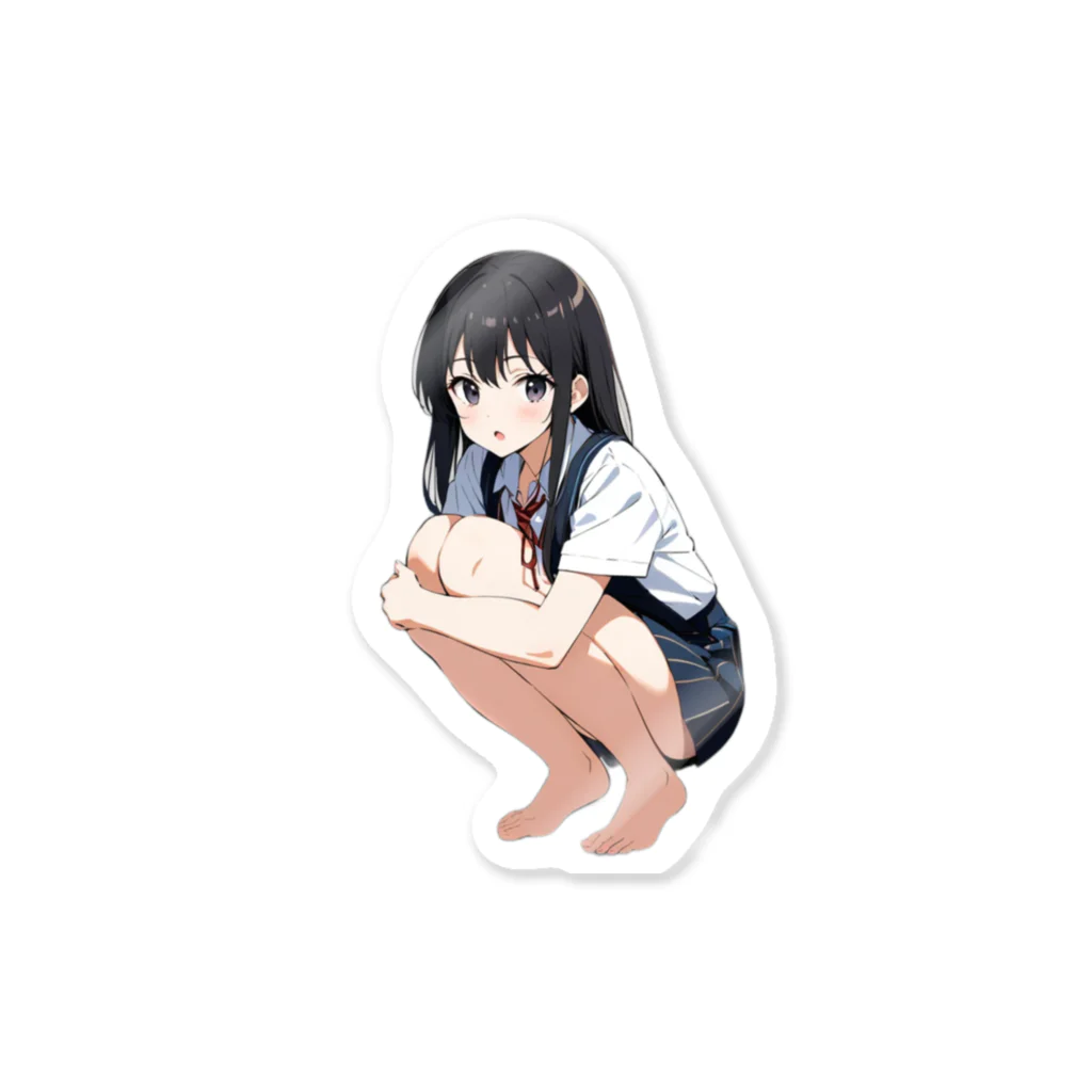 Akiの制服２ Sticker