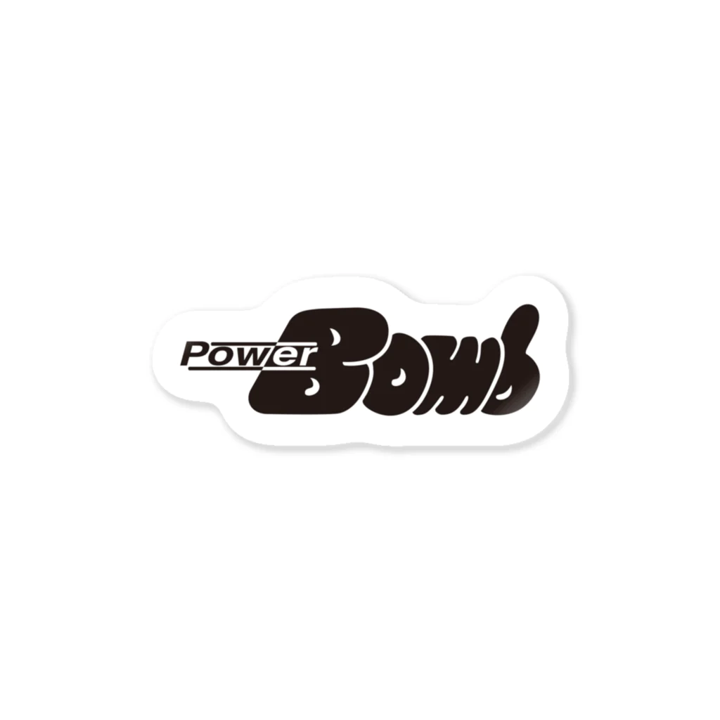 POWERSのショーパブPowerBomb ステッカー